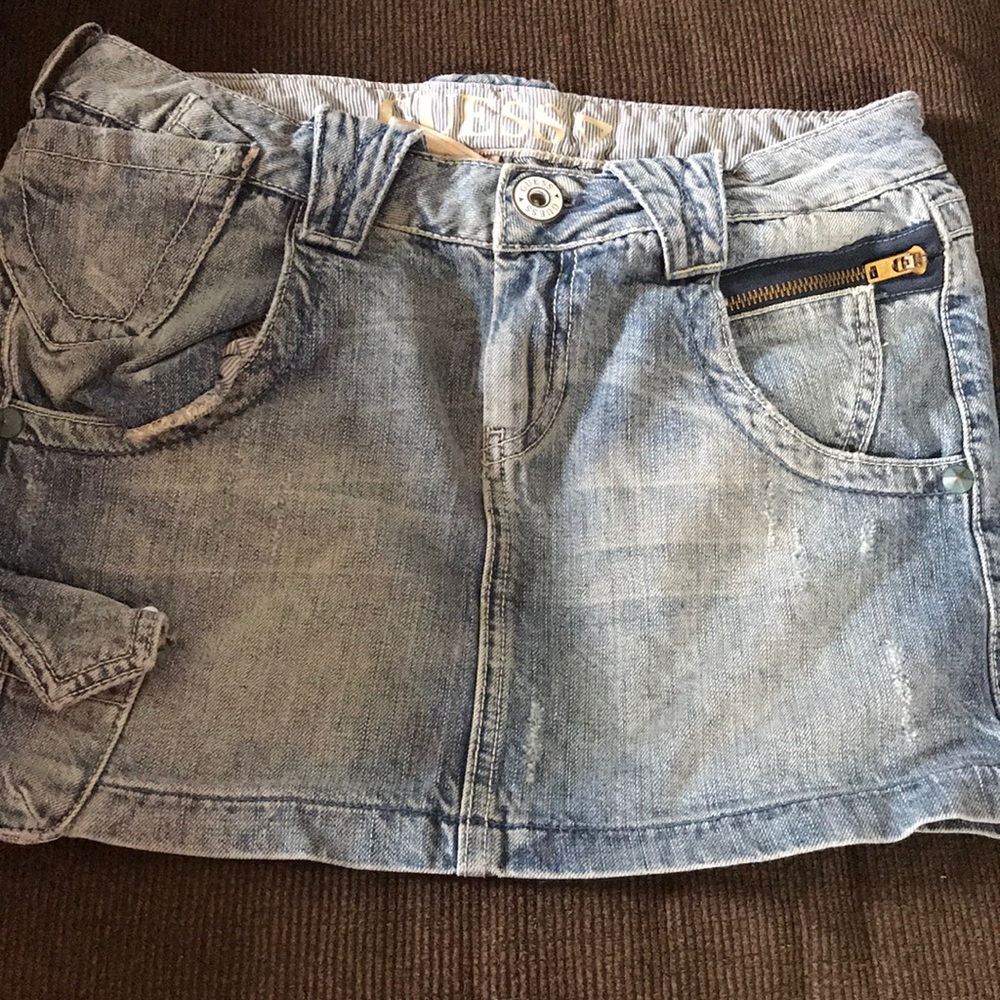 Guess jean Skirt